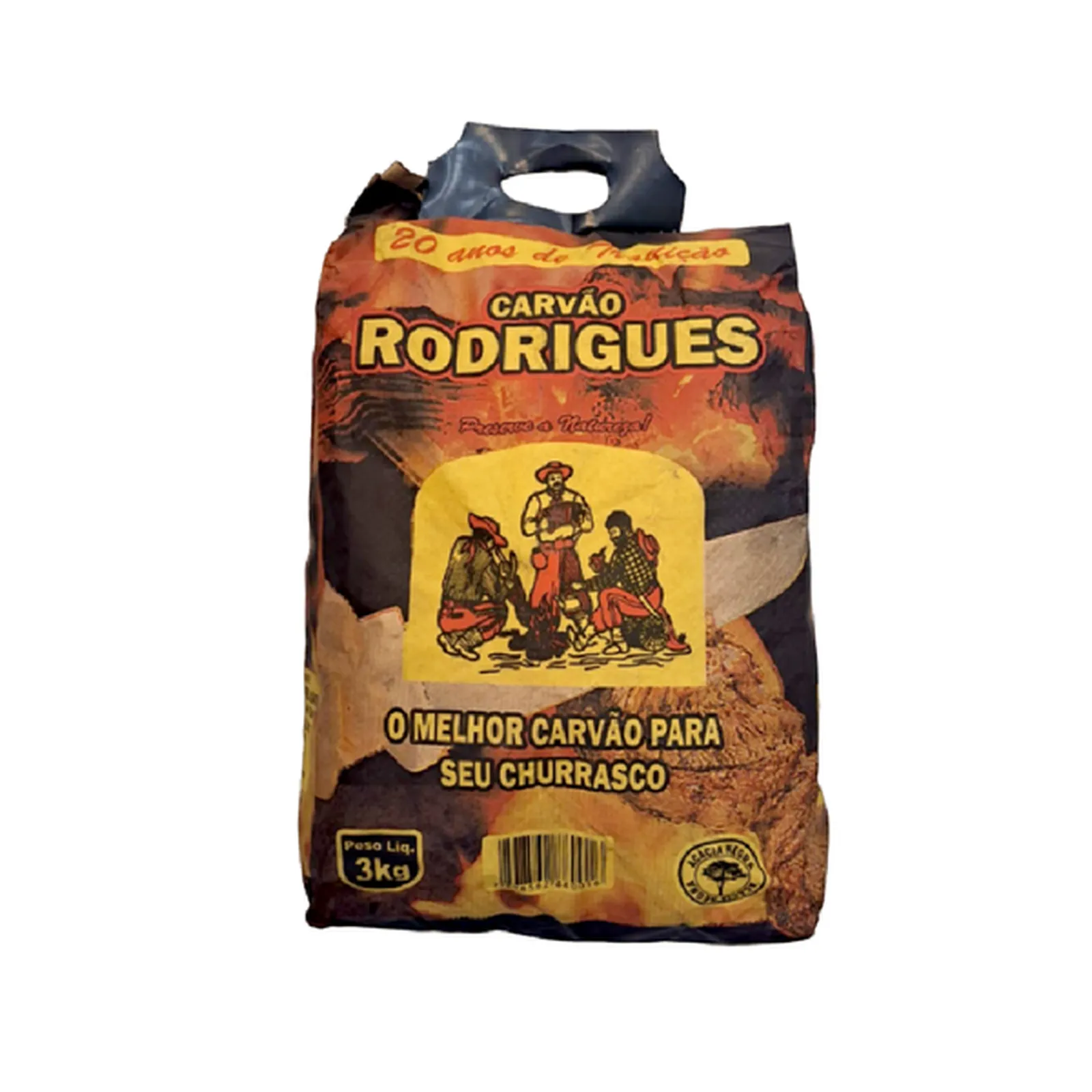 Carvão 3kg Rodrigues